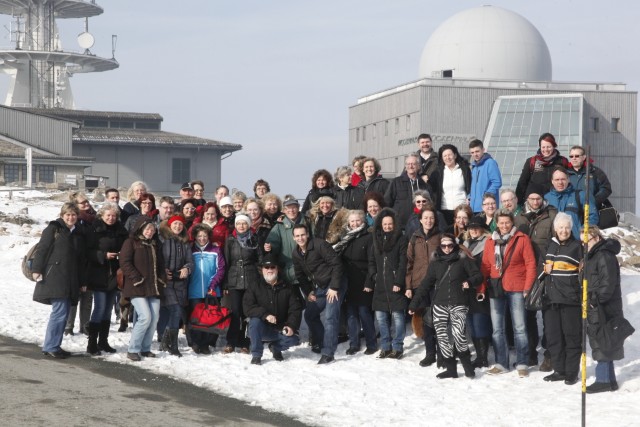 Bundes Gipfeltreffen der auf dem Brocken